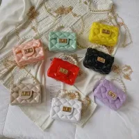Cute Stylish Pearl Jelly Crossbody Bag For Baby